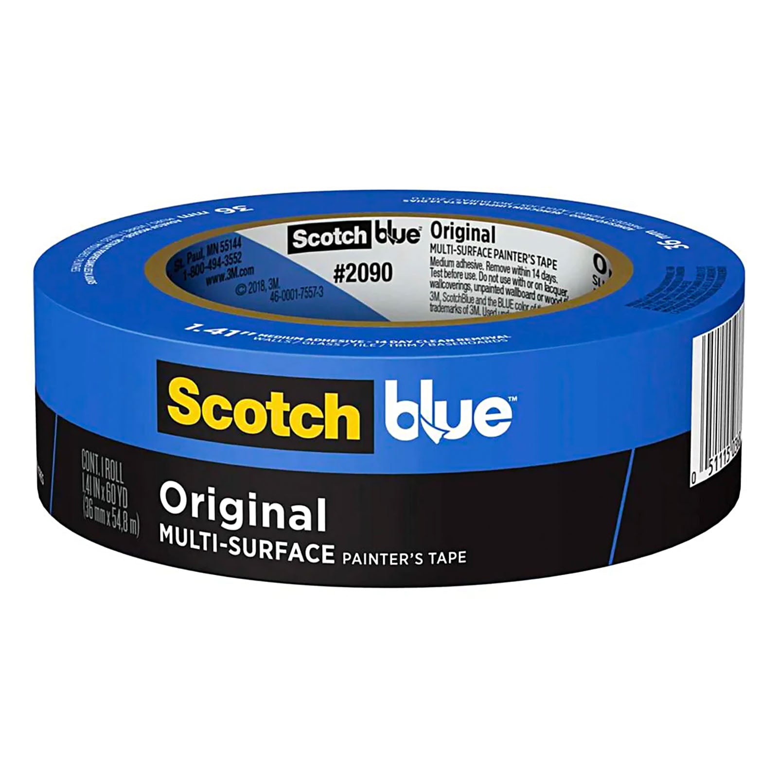 ScotchBlue Original Multi-Surface 1.41-in x 60 Yard(s) Painters