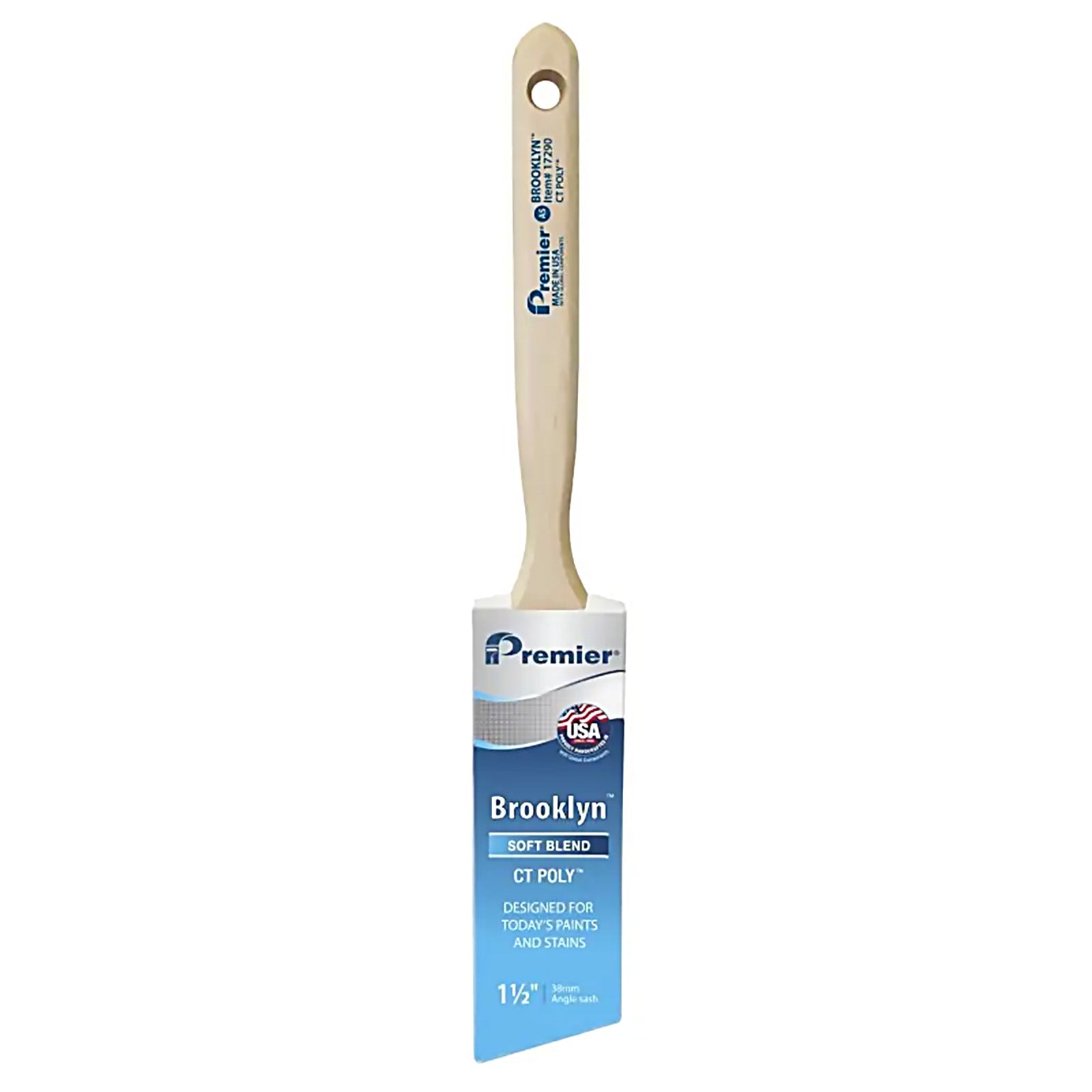 Premier Brooklyn Angle Sash Paint Brush