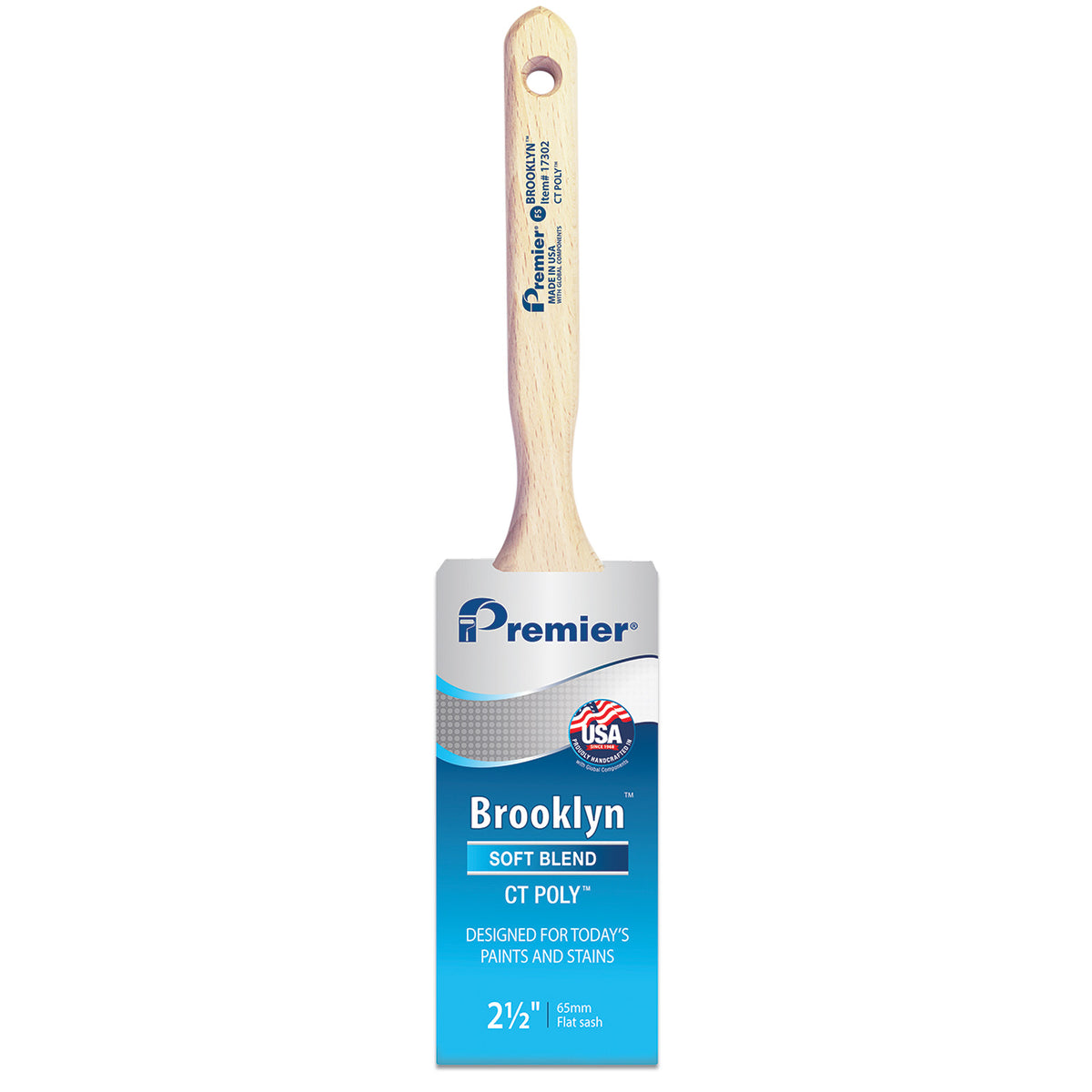 Premier Brooklyn Flat Sash Paint Brush