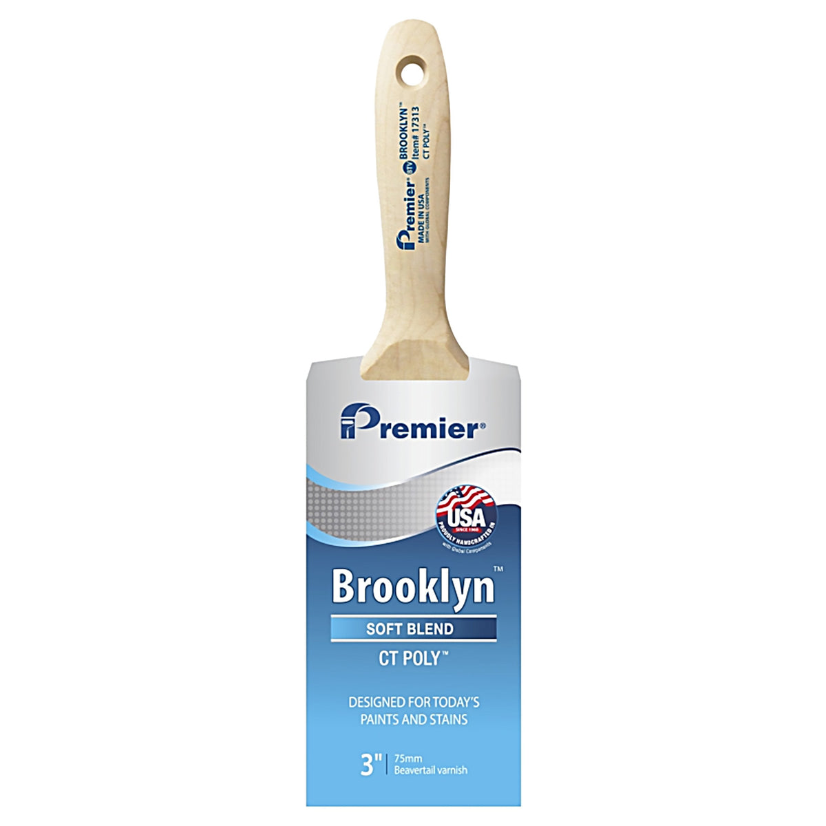 Premier Brooklyn Beavertail Paint Brush