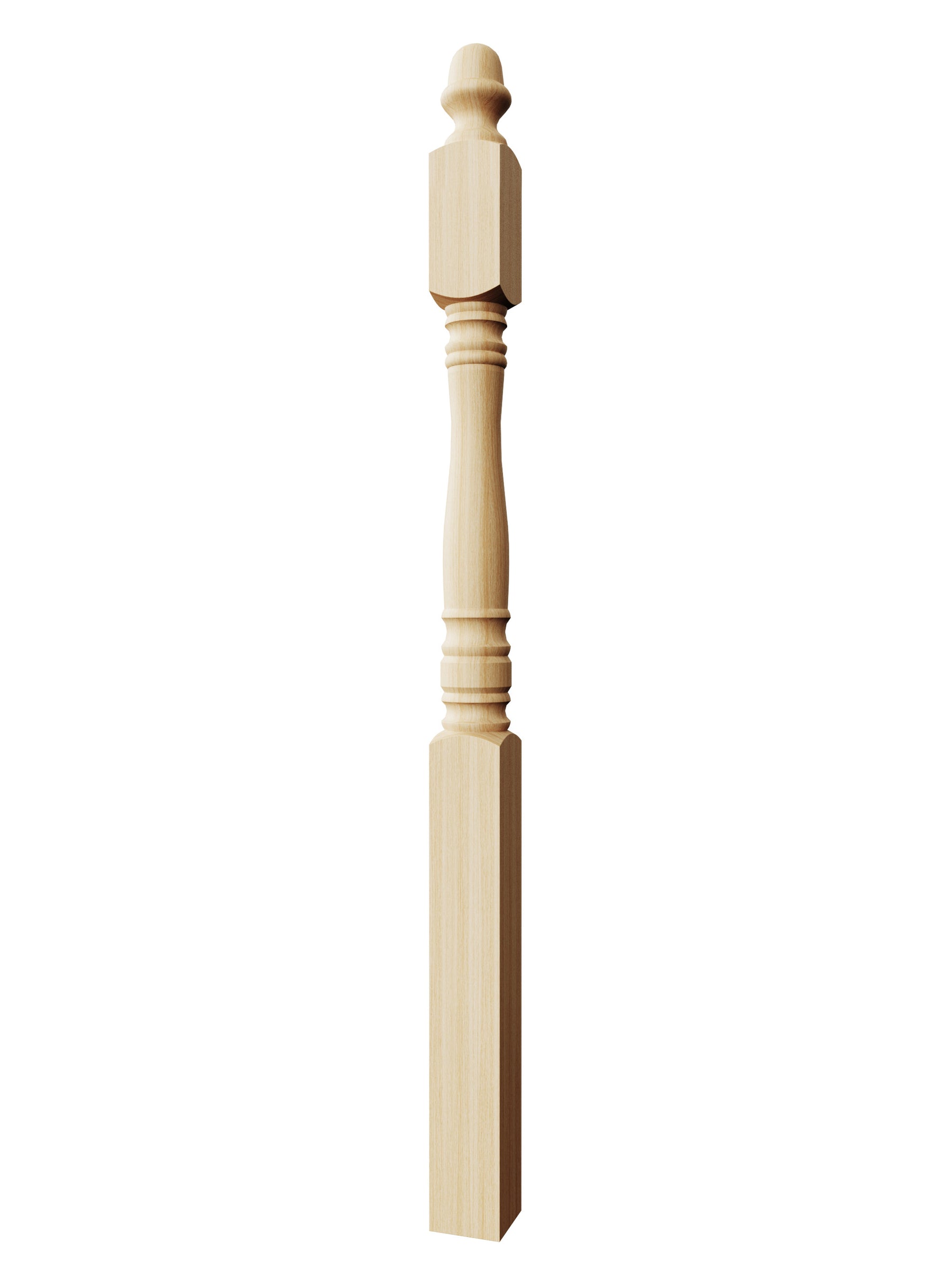 Hampton 3500AT Series Acorn Top Newel Post (3")