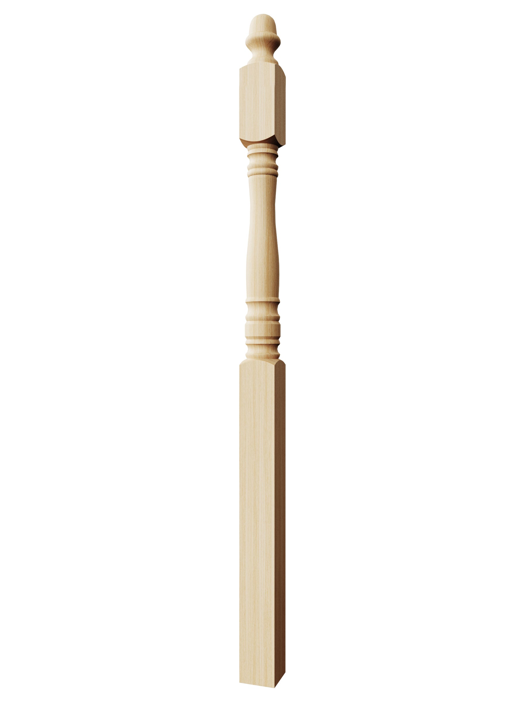 Hampton 3500AT Series Acorn Top Newel Post (3")