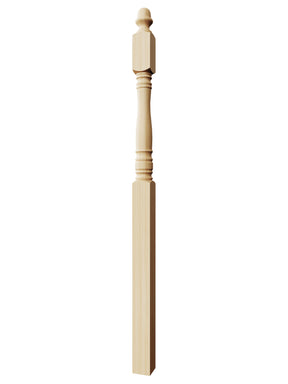 Hampton 3500AT Series Acorn Top Newel Post (3")