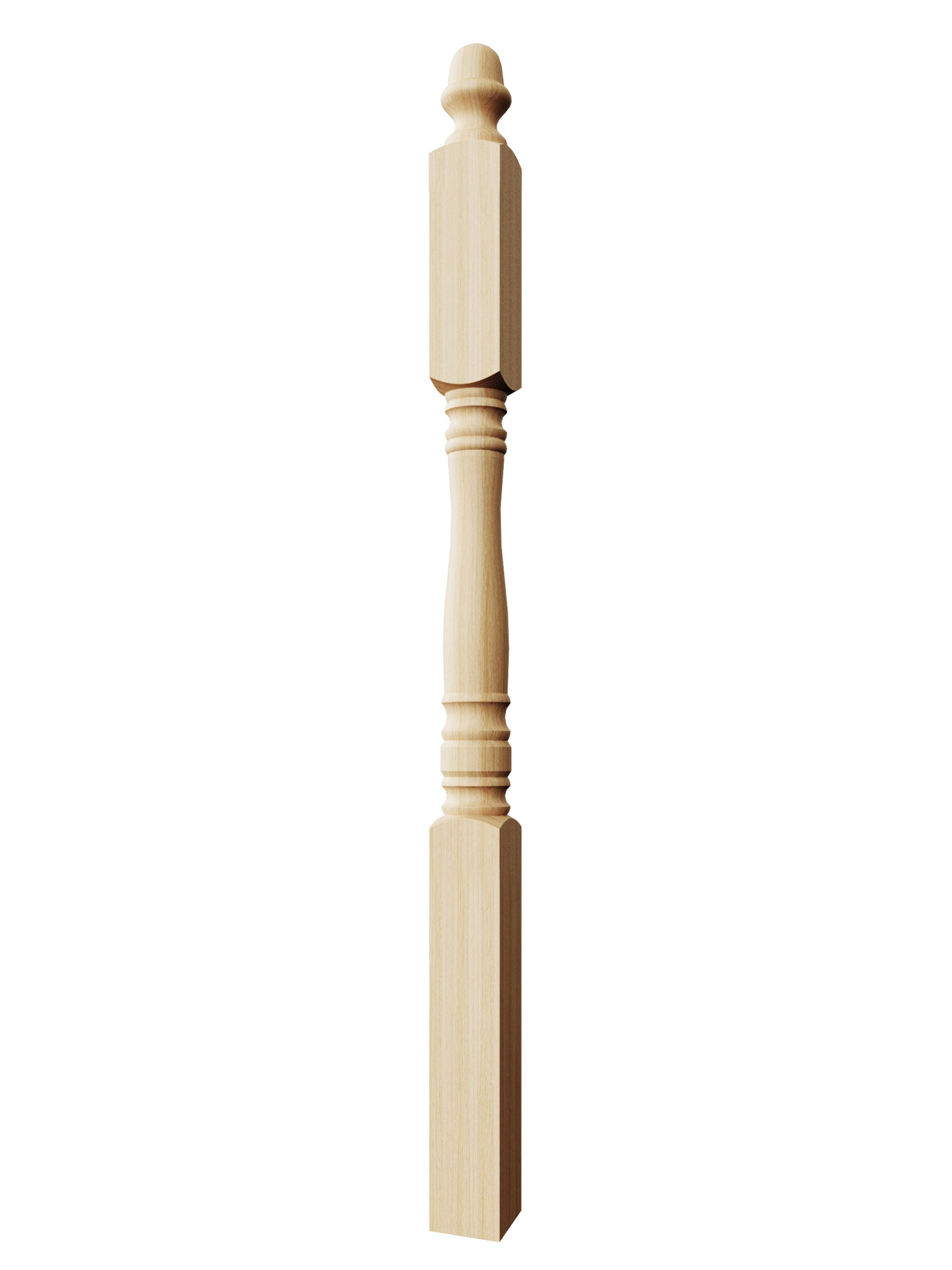 Hampton 3500AT Series Acorn Top Newel Post (3")