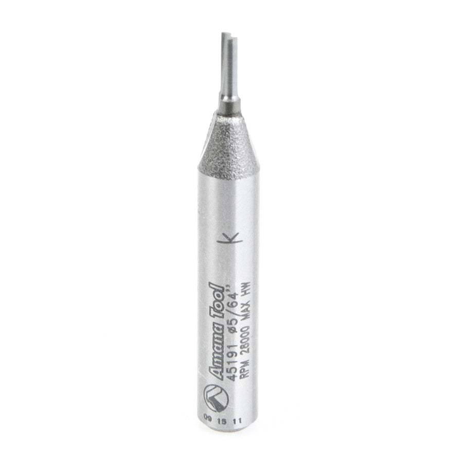 Amana Tool High Production Straight Plunge Router Bits - 1/2 Diameter and Under