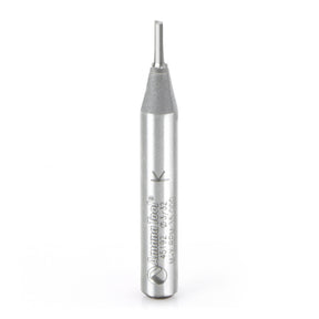 Amana Tool High Production Straight Plunge Router Bits - 1/2 Diameter and Under