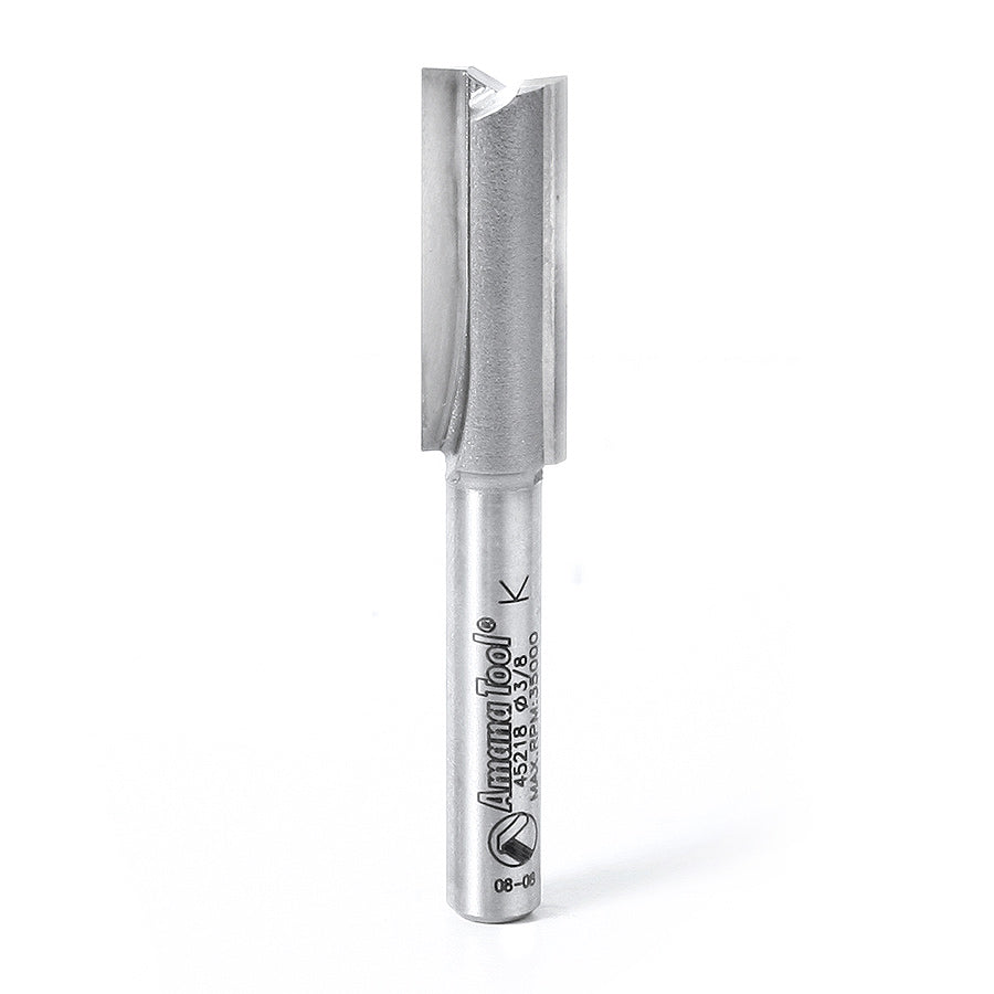 Amana Tool High Production Straight Plunge Router Bits - 1/2 Diameter and Under