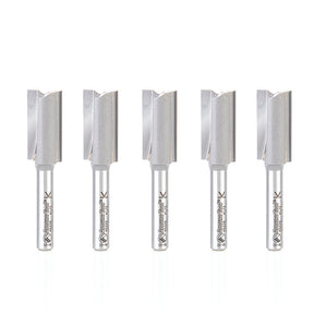 Amana Tool High Production Straight Plunge Router Bits - 1/2 Diameter and Under