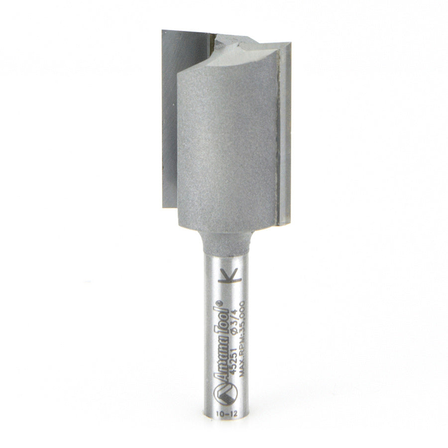 Amana Tool High Production Straight Plunge Router Bits - Over 1/2 Diameter