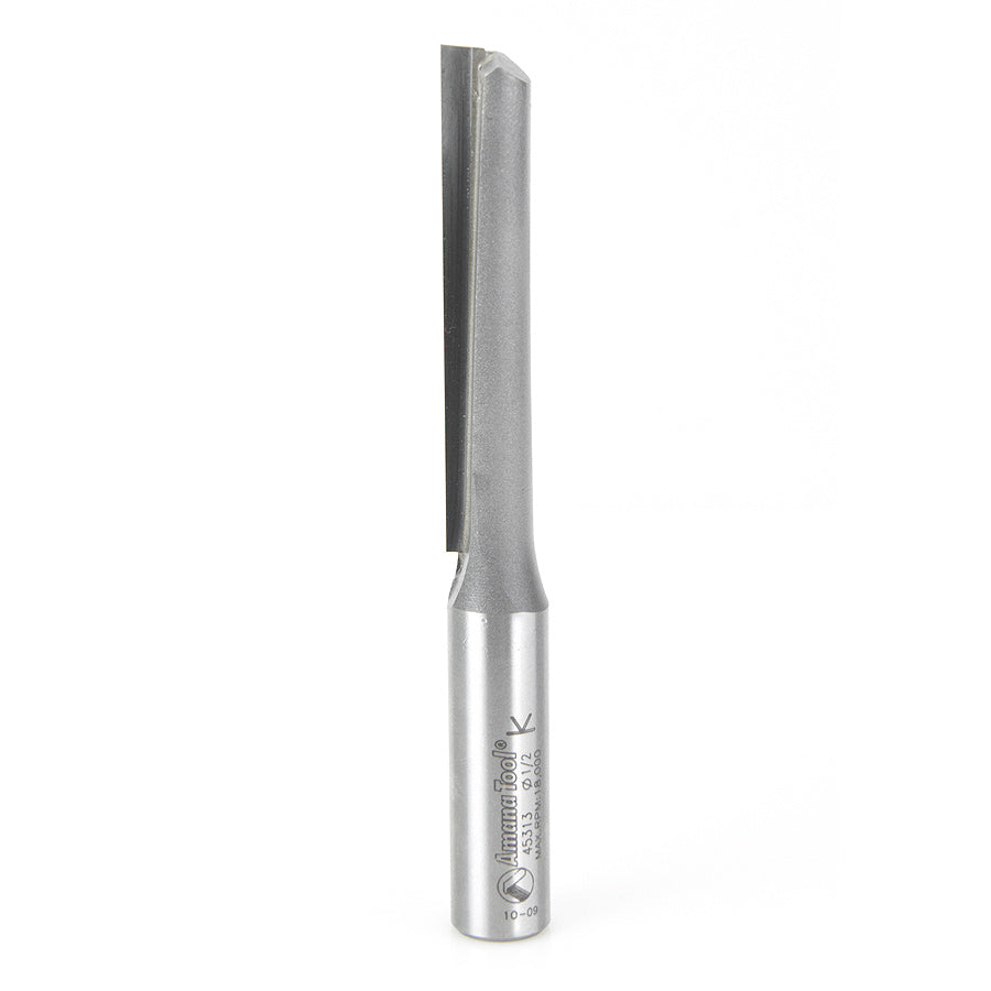 Amana Tool High Production Straight Plunge Router Bits - 1/2 Diameter and Under