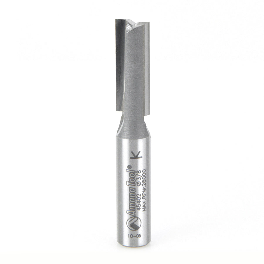 Amana Tool High Production Straight Plunge Router Bits - 1/2 Diameter and Under