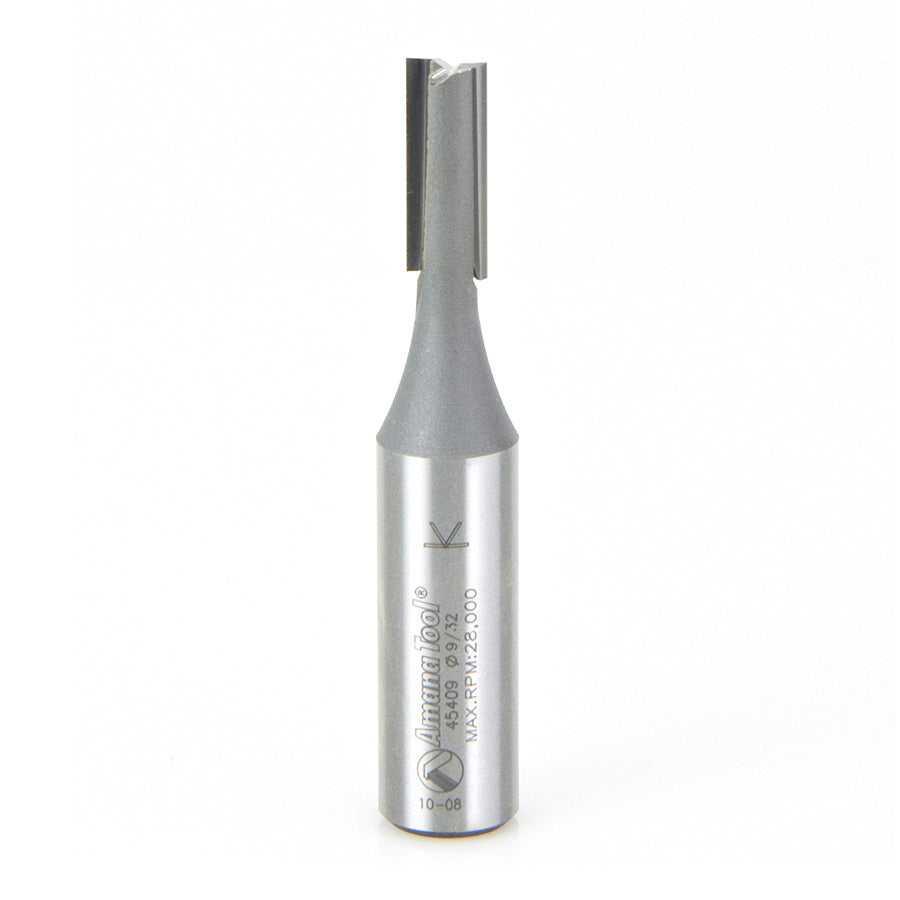 Amana Tool High Production Straight Plunge Router Bits - 1/2 Diameter and Under