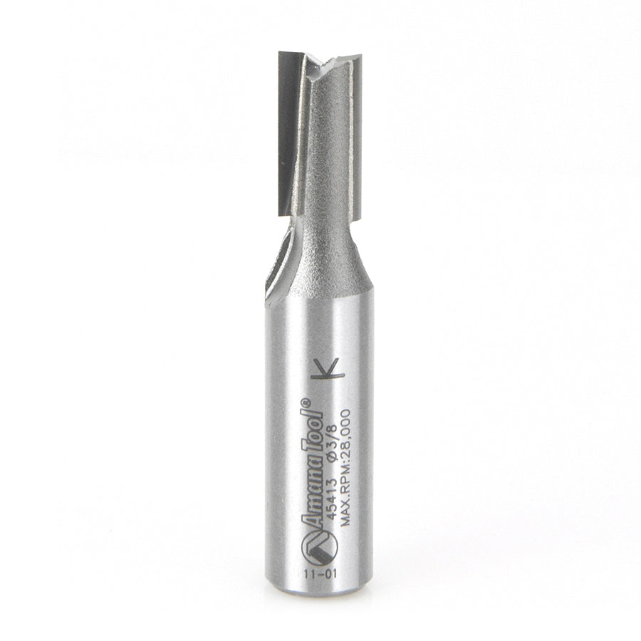 Amana Tool High Production Straight Plunge Router Bits - 1/2 Diameter and Under