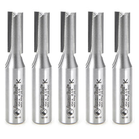 Amana Tool High Production Straight Plunge Router Bits - 1/2 Diameter and Under