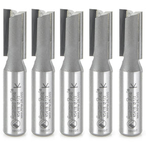 Amana Tool High Production Straight Plunge Router Bits - 1/2 Diameter and Under