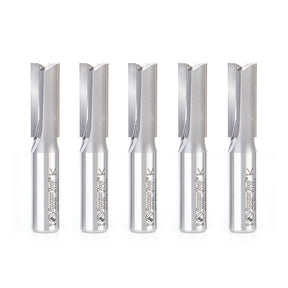 Amana Tool High Production Straight Plunge Router Bits - 1/2 Diameter and Under