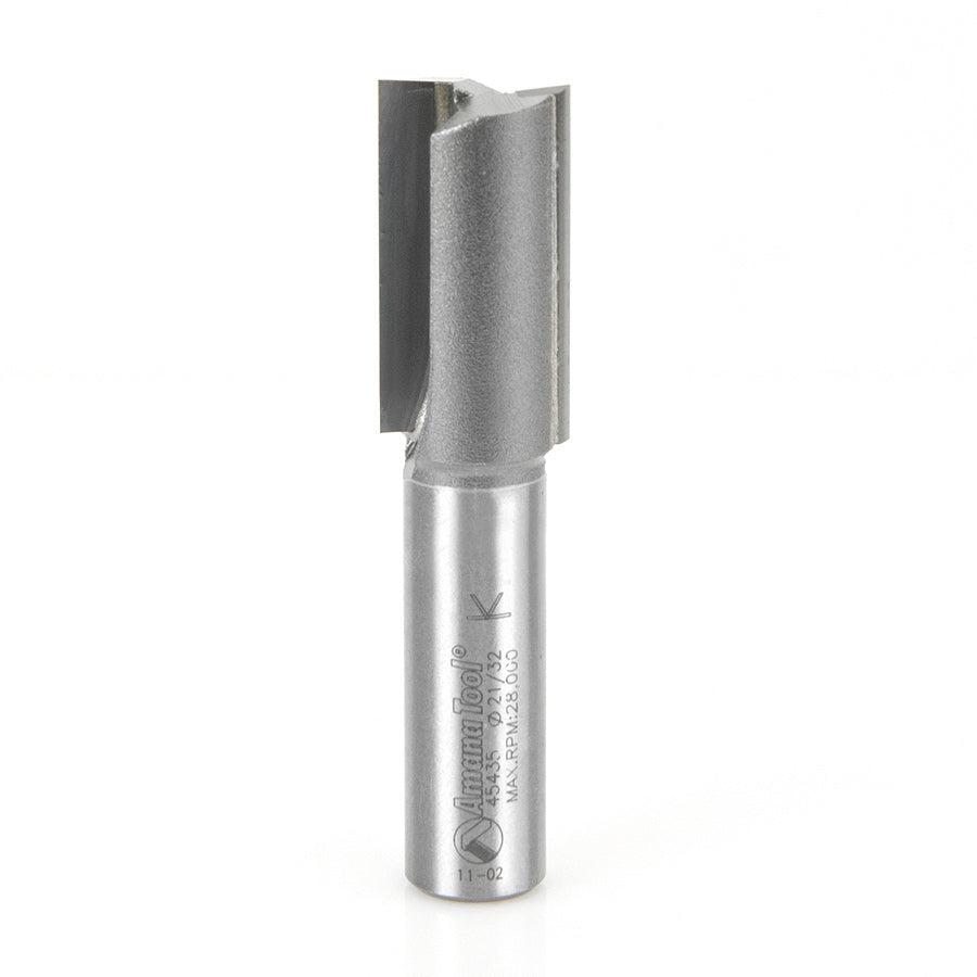 Amana Tool High Production Straight Plunge Router Bits - Over 1/2 Diameter