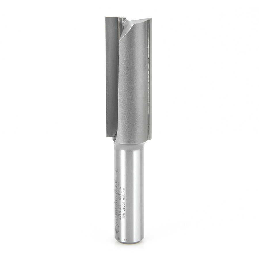 Amana Tool High Production Straight Plunge Router Bits - Over 1/2 Diameter