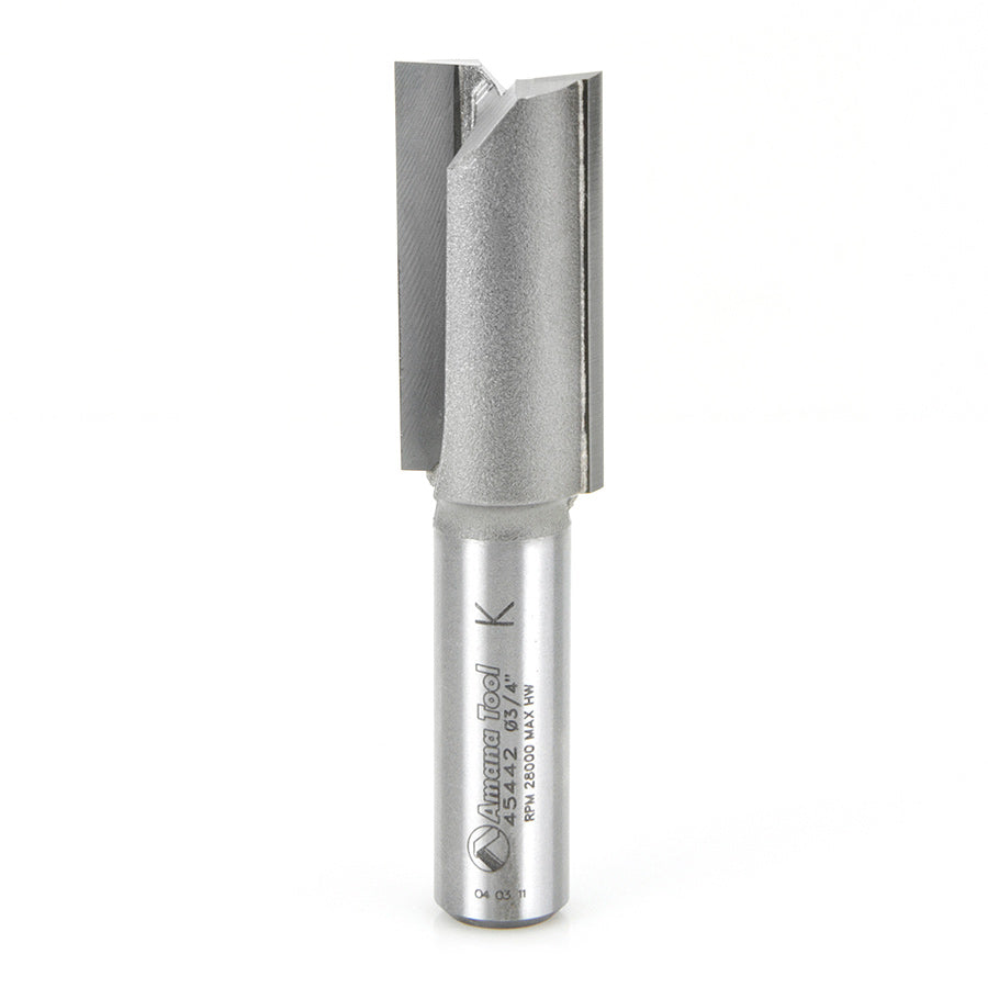 Amana Tool High Production Straight Plunge Router Bits - Over 1/2 Diameter