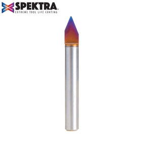 Amana Tool Solid Carbide Spektra™ Extreme Tool Life Coated Engraving Router Bits for Signmaking