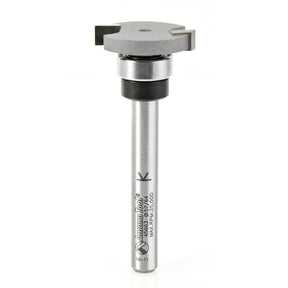 Amana Tool Straight Dedicated Cutter with Changeable Bearing Router Bits for Flooring