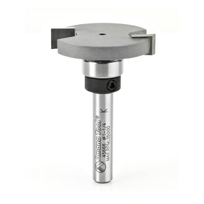 Amana Tool Straight Dedicated Cutter with Changeable Bearing Router Bits for Flooring