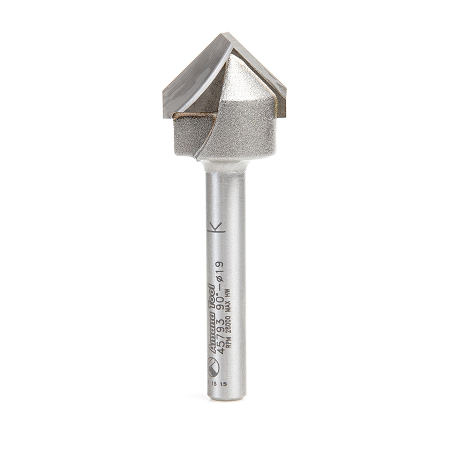 Amana Tool Double Edge Folding ‘V’ & Rectangular Groove Router Bits for Aluminum Composite Material (ACM) Panels