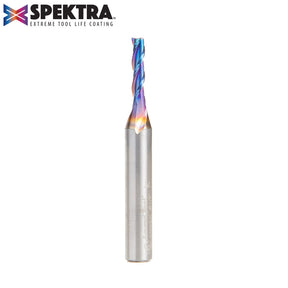 Amana Tool Solid Carbide Spektra™ Extreme Tool Life Coated Spiral 3-Flute Plunge CNC Router Bits