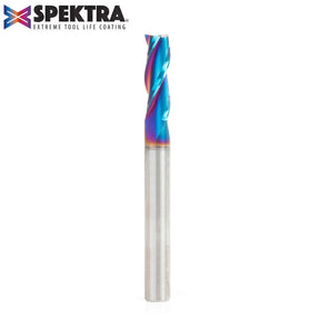 Amana Tool Solid Carbide Spektra™ Extreme Tool Life Coated Spiral 3-Flute Plunge CNC Router Bits