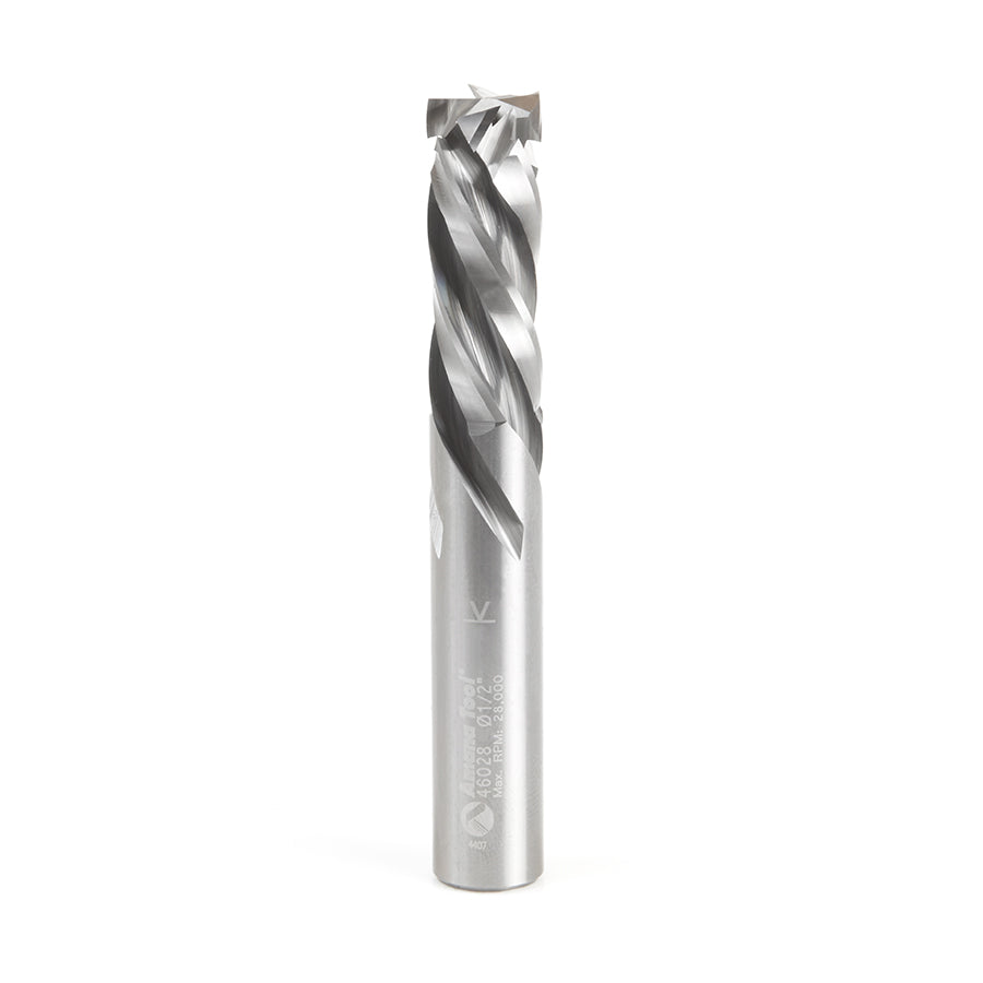 Amana Tool Solid Carbide Mortise Compression Spiral CNC Router Bits