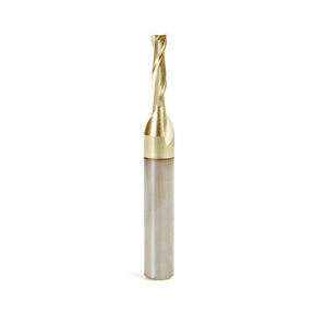 Amana Tool Solid Carbide Spiral Composite, Fiberglass & Phenolic Cutting ZrN Coated Router Bits