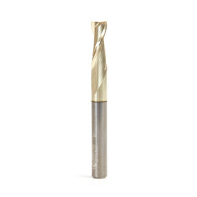 Amana Tool Solid Carbide Spiral Composite, Fiberglass & Phenolic Cutting ZrN Coated Router Bits