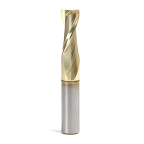 Amana Tool Solid Carbide Spiral Composite, Fiberglass & Phenolic Cutting ZrN Coated Router Bits