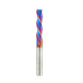 Amana Tool Solid Carbide Spektra™ Extreme Tool Life Coated Spiral 3-Flute Plunge CNC Router Bits