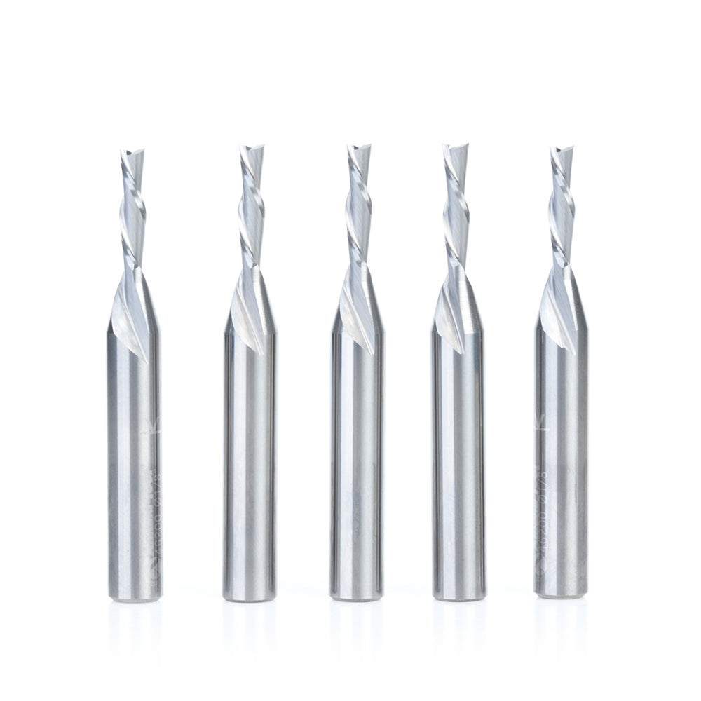 Amana Tool Solid Carbide Spiral Plunge CNC Router Bits