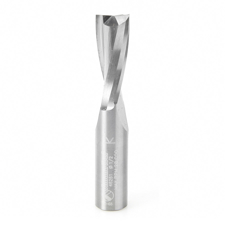 Amana Tool Solid Carbide Spiral Plunge Router Bits for Solid Wood