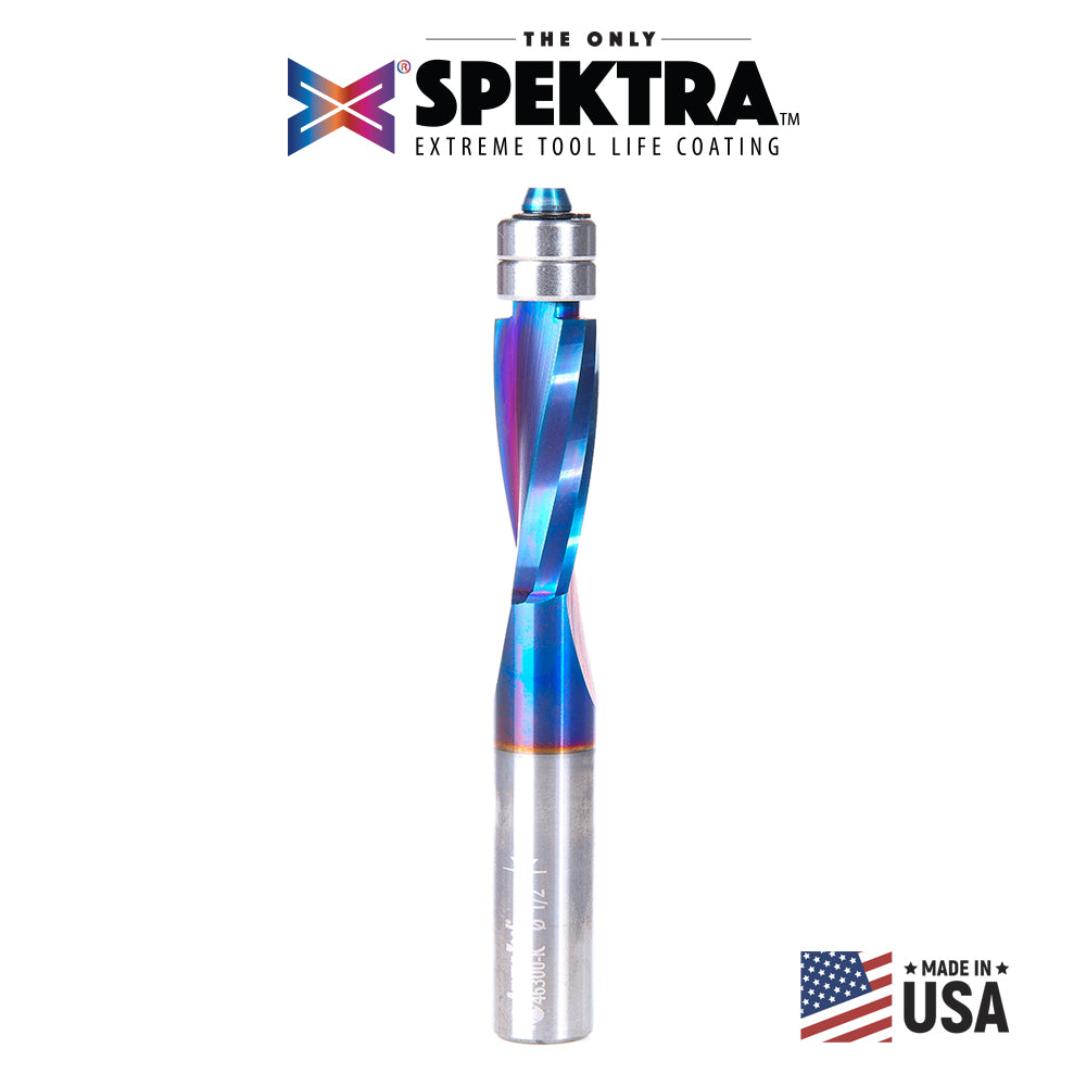 Amana Tool Spektra™ Extreme Tool Life Coated Ultratrim Spiral Trim