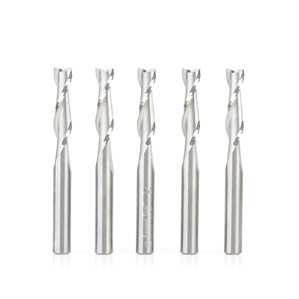 Amana Tool Solid Carbide Spiral Plunge CNC Router Bits