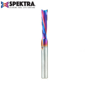 Amana Tool Solid Carbide Spektra™ Extreme Tool Life Coated Spiral Plunge for Solid Wood Router Bits