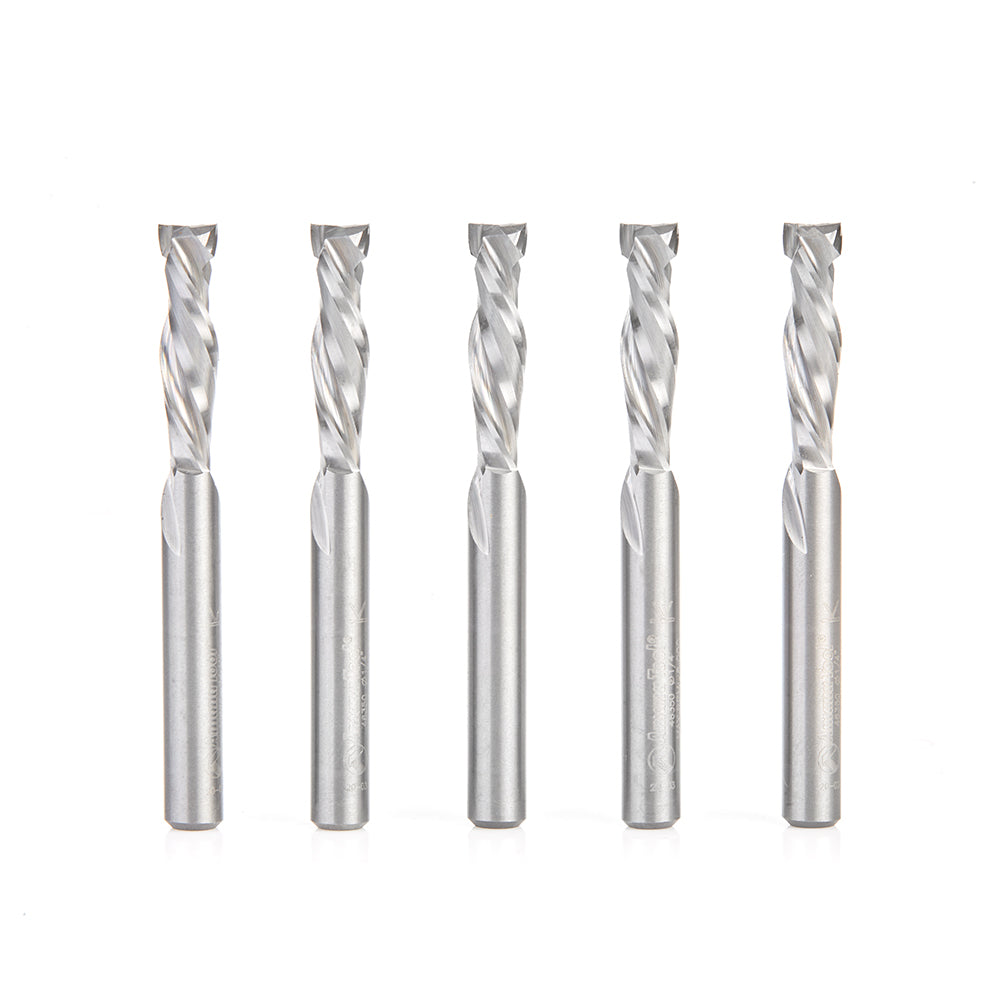 Amana Tool Solid Carbide Mortise Compression Spiral CNC Router Bits