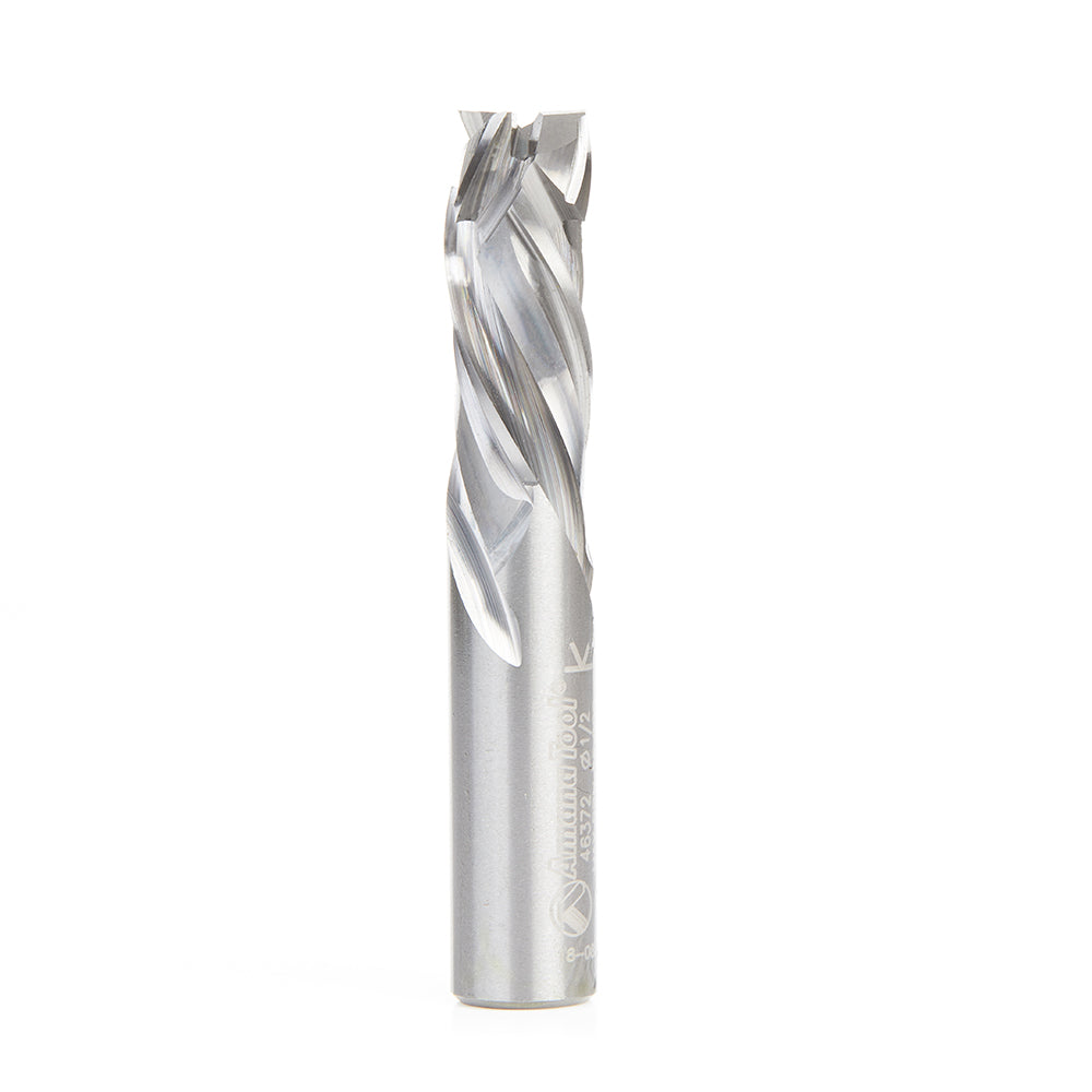 Amana Tool Solid Carbide Compression Spiral Bits for CNC Nesting Operation