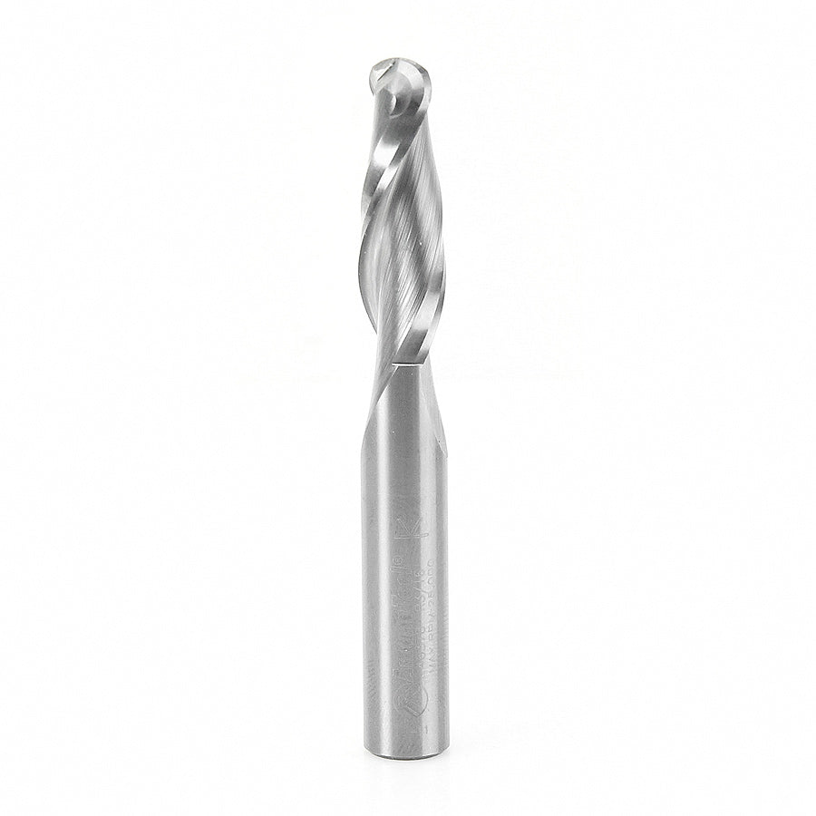 Amana Tool Solid Carbide Ball Nose Spiral CNC Router Bits