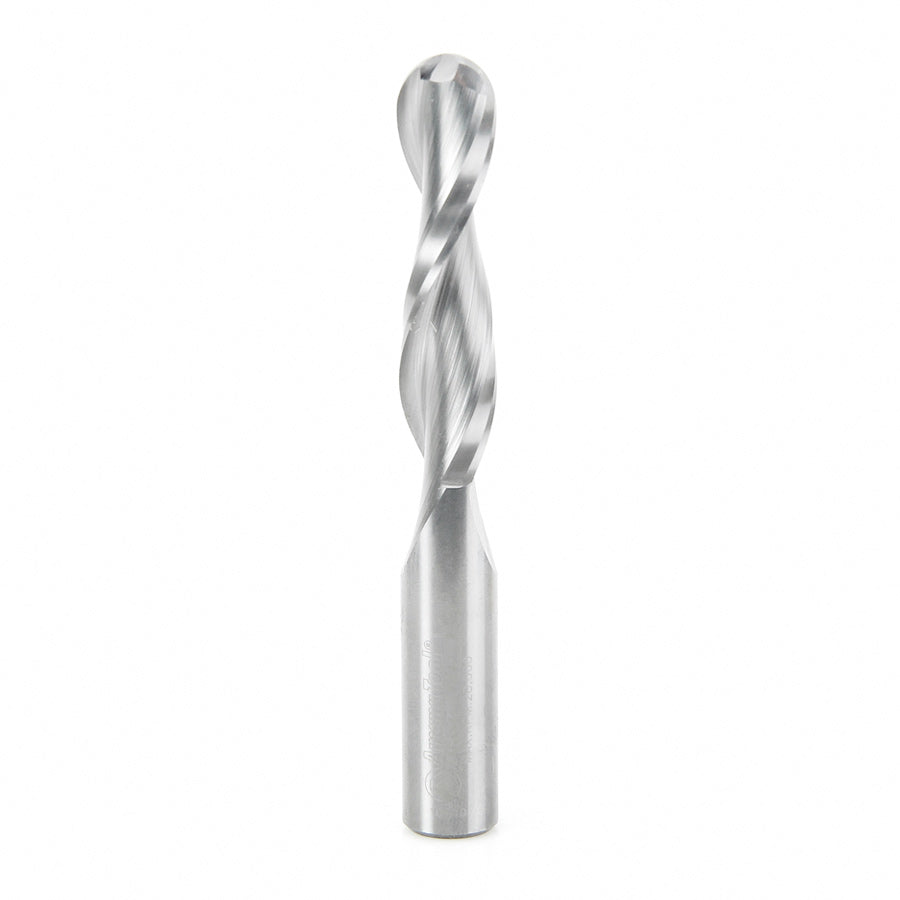 Amana Tool Solid Carbide Ball Nose Spiral CNC Router Bits