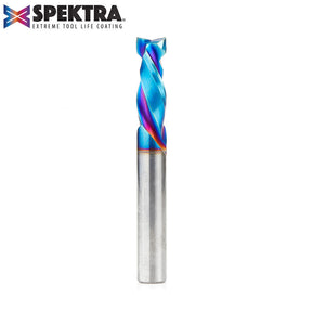 Amana Tool Solid Carbide Spektra™ Extreme Tool Life Coated Mortise Compression Spiral CNC Router Bits