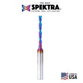 Amana Tool Solid Carbide Spektra™ Extreme Tool Life Coated Spiral Foam Cutting CNC Router Bits