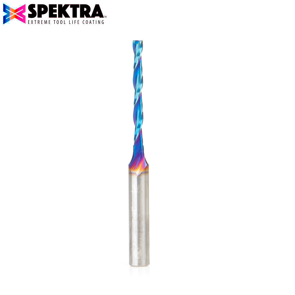 Amana Tool Solid Carbide Spektra™ Extreme Tool Life Coated Spiral Foam Cutting CNC Router Bits