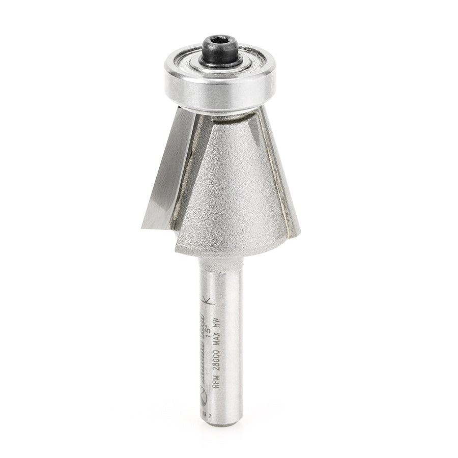 Amana Tool Karran Stainless Steel Sink Edge Router Bits with Ultra-Glide Ball Bearing Guide Assembly