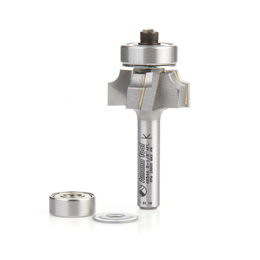 Amana Tool 4 Flute Corner Rounding/Beading Router Bits