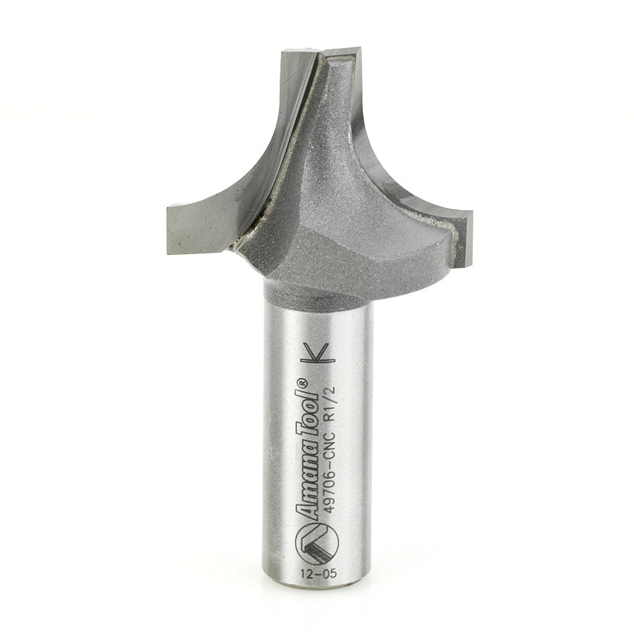 Amana Tool Plunge Round Over CNC Router Bits