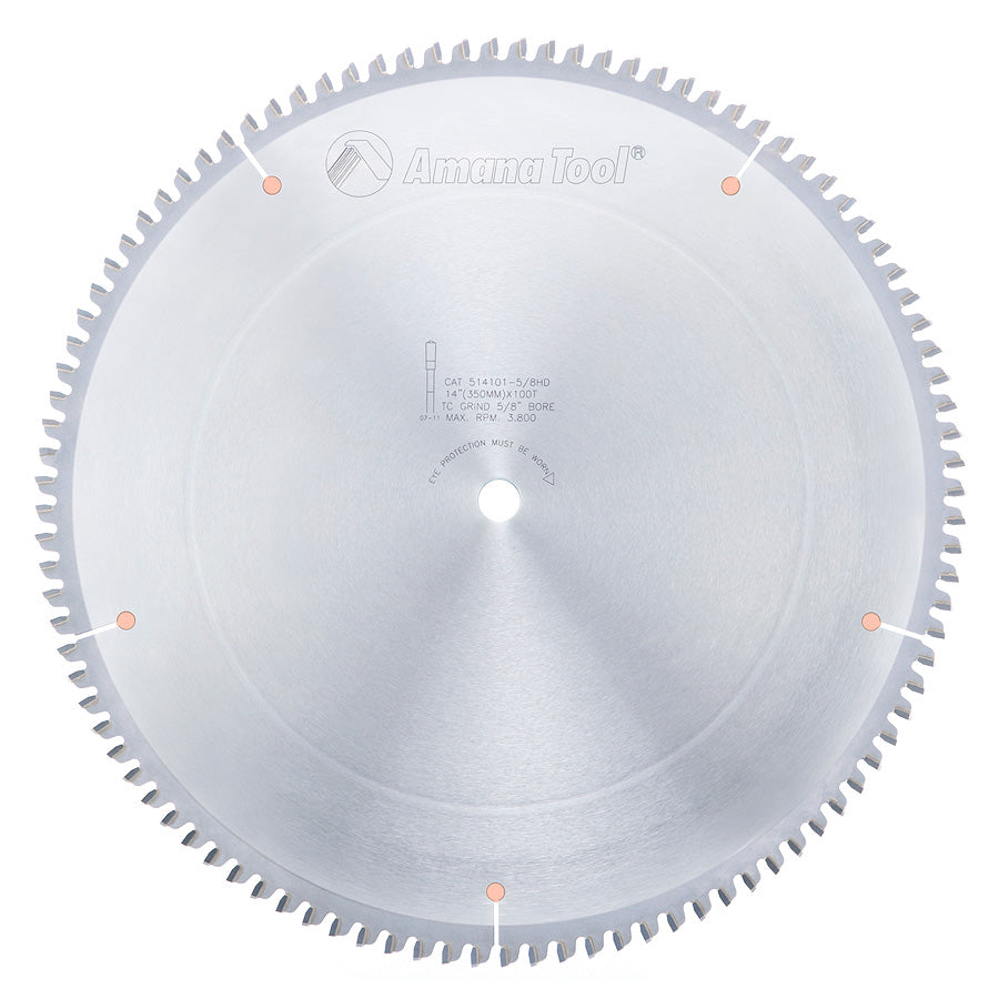 Amana Tool Non-Ferrous Metal Cutting Saw Blades for Thin Aluminum